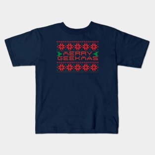 Merry Christmas, Nerd Kids T-Shirt